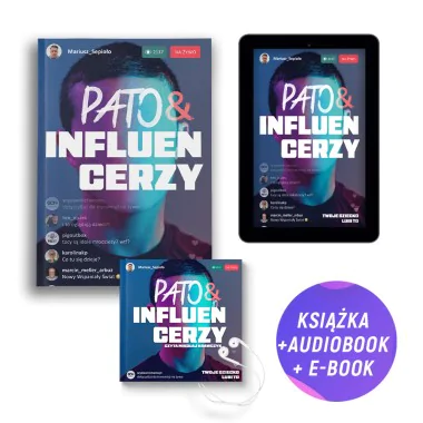 Pakiet digital: Pato&influencerzy. Twoje dziecko lubi to (książka + audiobook + e-book)